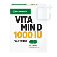 DIETPHARM Vitamin D 1000 IU kapsule 60 kom