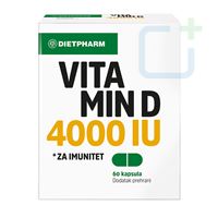 DIETPHARM Vitamin D 4000 IU kapsule 60 kom
